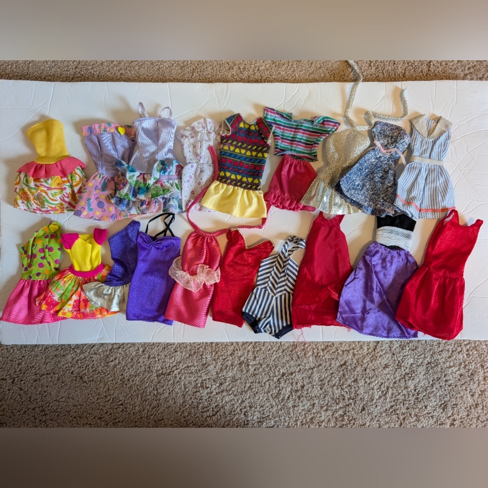 Mattel Barbie Doll Clothing Lot